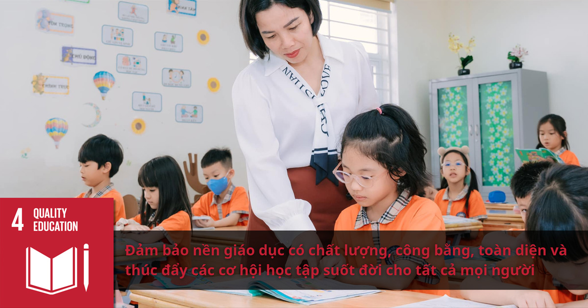 Mục tiêu 4: Giáo dục có chất lượng - Quality education